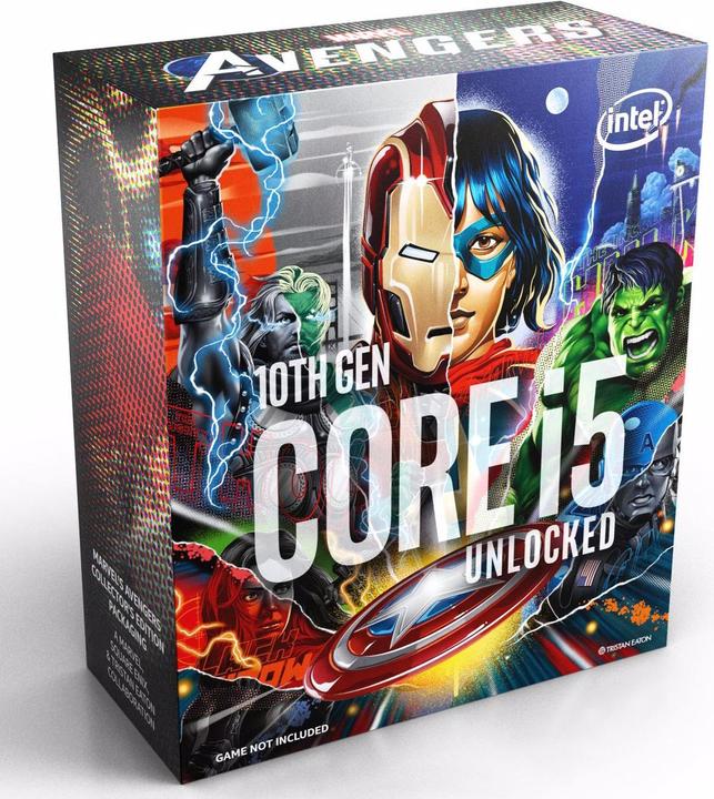 Produktbild Intel Core i5-10600K - Avengers Edition (LGA 1200, 4.10 GHz, 6 -Core)
