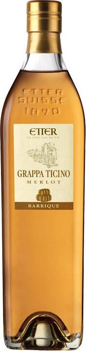 Immagine prodotto Etter Grappa Ticino Barrique in confezione regalo (1 x 70 cl)