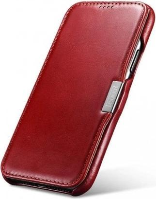 Produktbild iCarer iPhone 11 Pro (5.8) Case Vintage Series Side-open(metal clip in the front) Red (Apple iPhone 11 Pro)