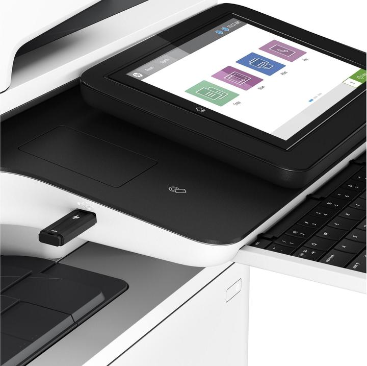 Actual product image HP M528z LaserJet Enterprise (Laser, Black and white)