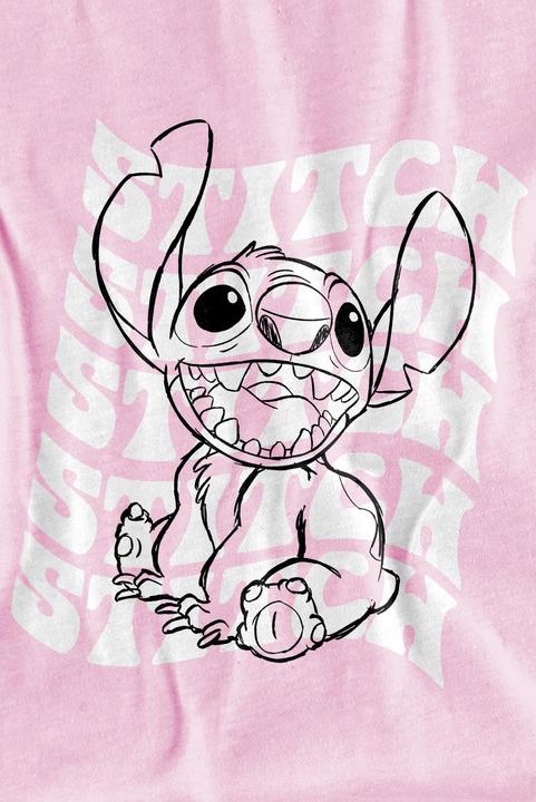 Actual product image Lilo & Stitch Childrens/Kids Sketch Name Repeat T-Shirt (104)