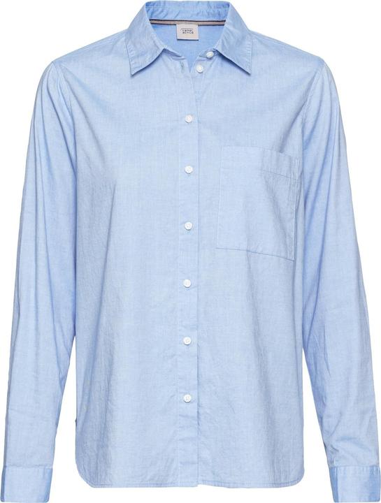 Camel Active Langarm Bluse aus reiner Baumwolle