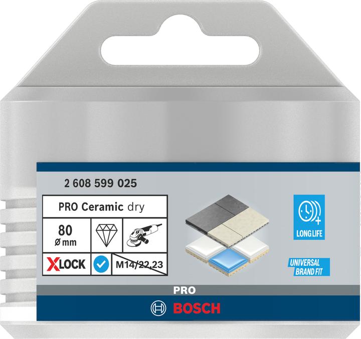 Produktbild Bosch Professional Zubehör PRO Core Cutter dry X-Lock, 80 x 35 mm (80 Millimeter)
