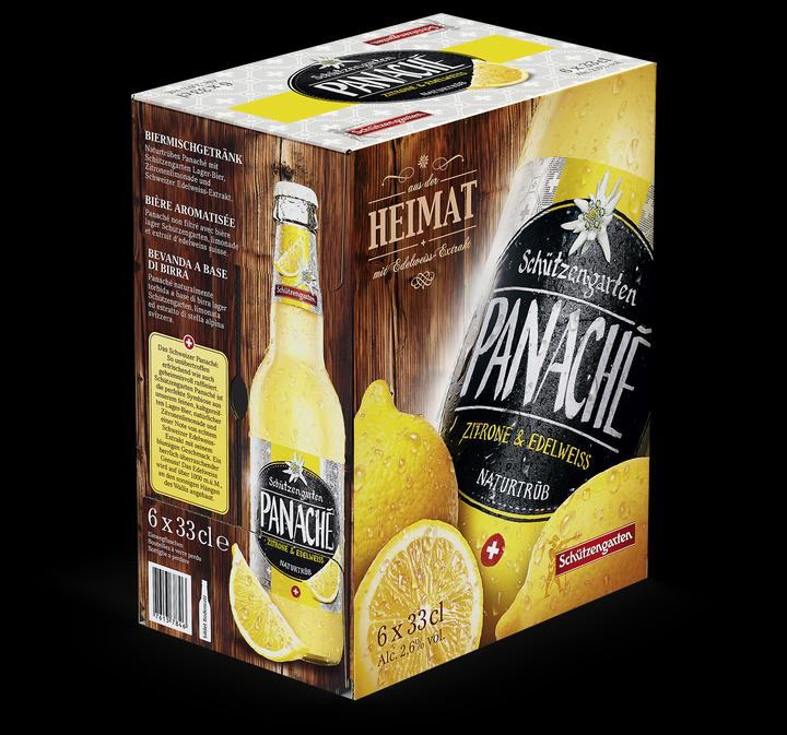 Actual product image Schützengarten Panaché naturally cloudy 6x 33cl EW (6 x 33 cl)