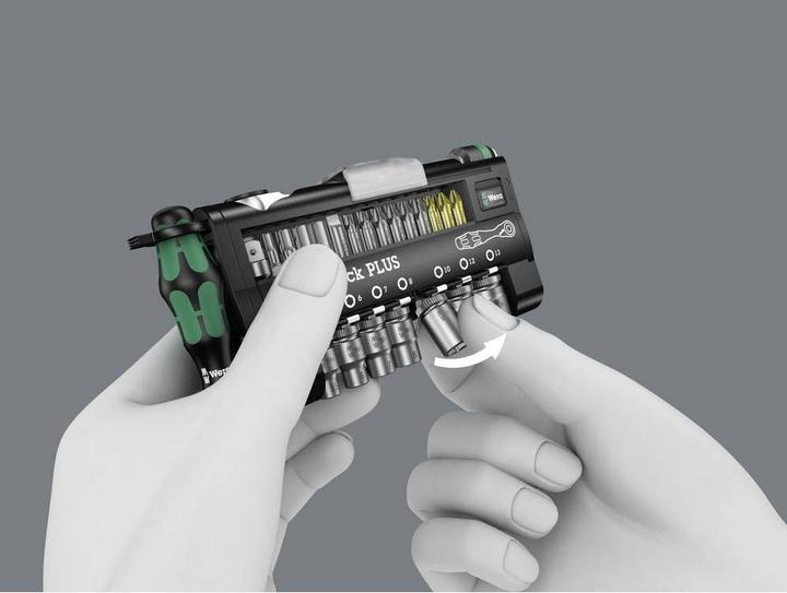 Produktbild Wera Tool-Check PLUS (Kreuz Phillips PH M2, Innensechsrund TX M20, Innensechsrund TX M25, Kreuz Phillips PH M1, Innensechsrund TX M15, Kreuz Pozidriv PZ M3, Innensechsrund TX M30, Kreuz Phillips PH M3, Kreuz Pozidriv PZ M2, Innensechsrund TX M10, Innensechsrund TX M40, Kreuz Pozidriv PZ M1)