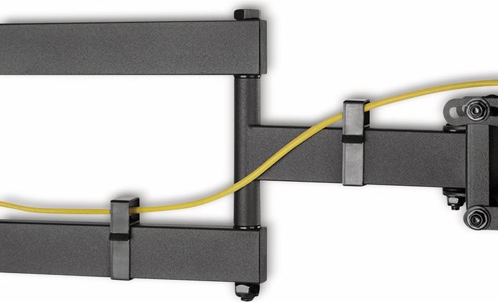 Actual product image LogiLink TV wall bracket, 4390", tiltable, swivelling, 60 kg max. (Wall, 90", 60 kg)