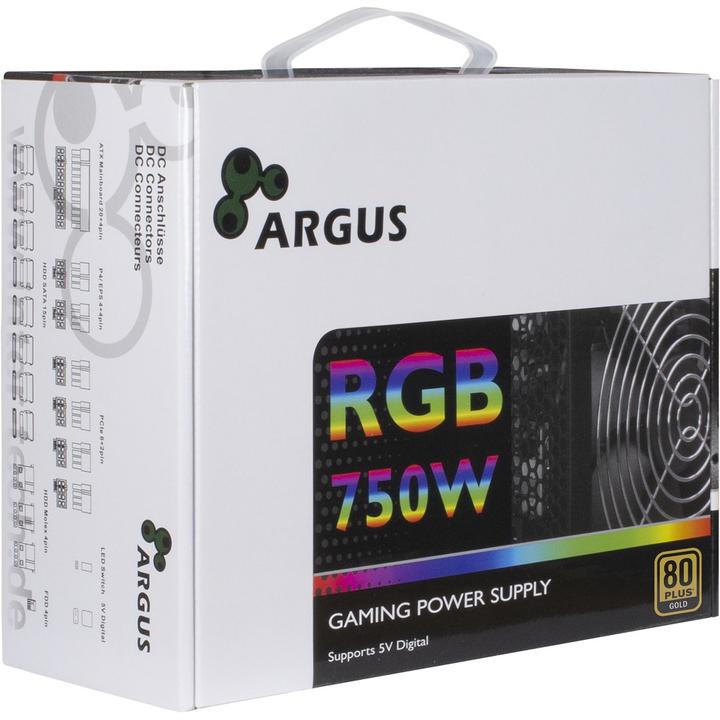 Actual product image Intertech Argus (750 W)