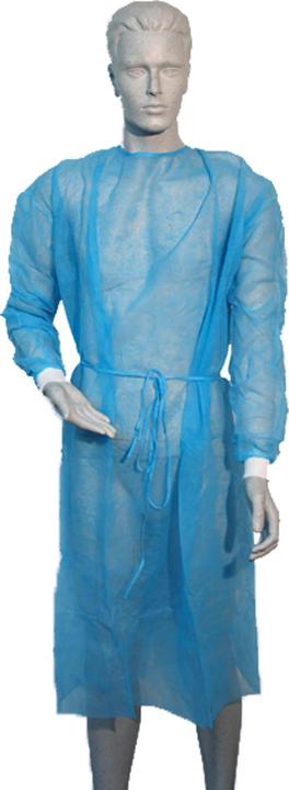 Actual product image Dahlhausen Visitor gown blue, 10 pcs