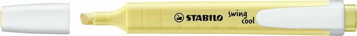 Produktbild STABILO Textmarker - swing cool Pastel - 10er Pack - pudriges Gelb (Pudriges Gelb, 4 mm, 10 x)