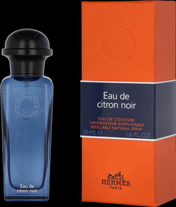 Actual product image Hermès Eau de Citron Noir by Eau de Cologne Refillable Spray 50 ml (Eau de cologne, 50 ml)