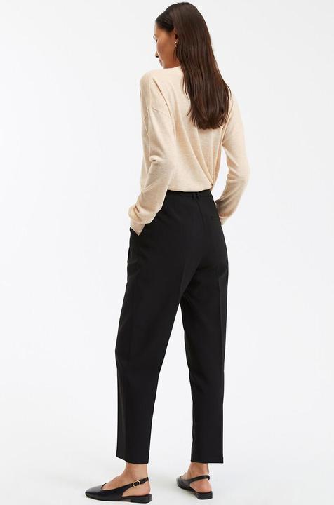 Image du produit La Redoute Collections Pantalon slim à plis (40)