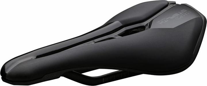 Actual product image PRO Saddle Stealth Curved Team with opening 142mm black