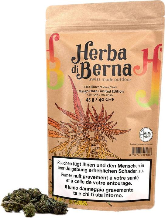 Herba di Berna Mango Haze (45 g, Extérieur)