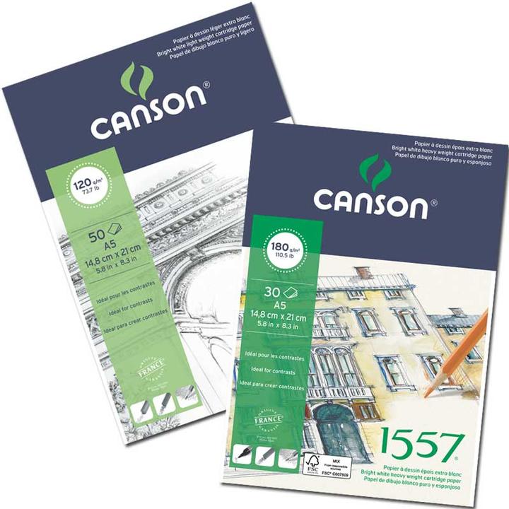 Canson Sketchpad 1557 (A5, Plain)