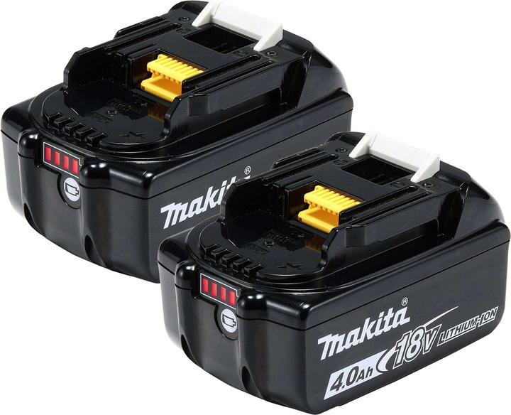 Makita 2x BL1840B Akku 4,0 Ah 18V Li-Ion - BL1840B (18 V)