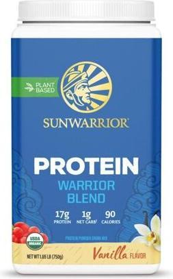Actual product image Sunwarrior Protein Warrior Blend Organic (Vanilla, 1 pcs., 750 g)