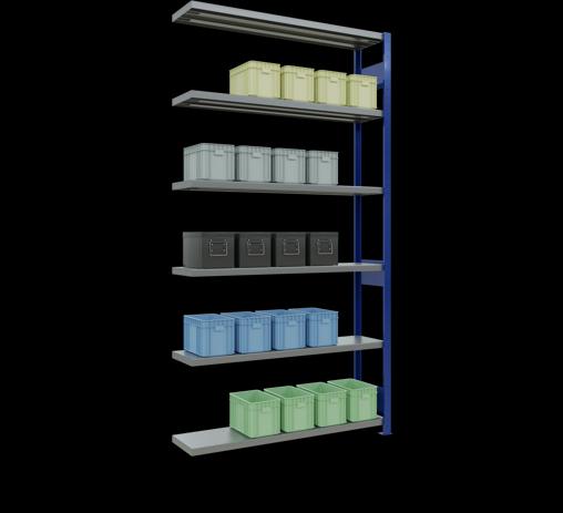 Image du produit Schulte Lagertechnik Système enfichable Élément suivant MULTIplus250 avec traverse de longueur