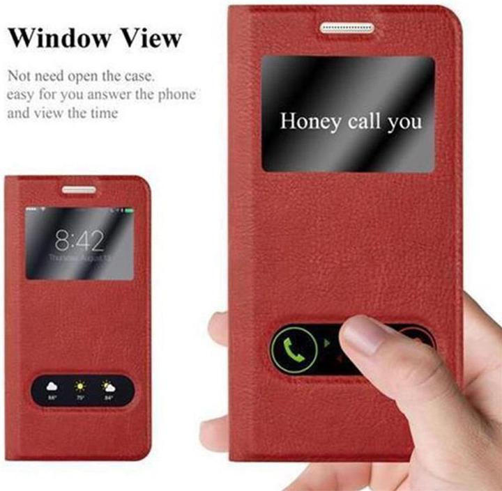 Produktbild Cadorabo Book mit View Doppelfenster Cover (Samsung Galaxy A5)