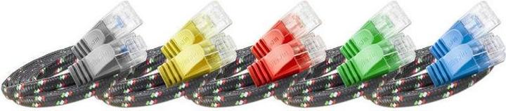 Immagine prodotto Wirewin Cavo di rete con rivestimento in nylon (UTP, CAT6, 0.25 m)