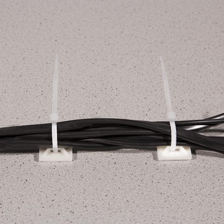Produktbild LogiLink Kabelbinder Set 100 Stück, Länge: 150 mm, Stärke: 2,5 mm (Kunststoffkabelbinder, 150 mm, 100 Stk.)