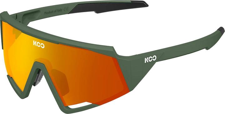 Actual product image KOO Spectro (Green Matt Orange, Orange Mirror Lenses)