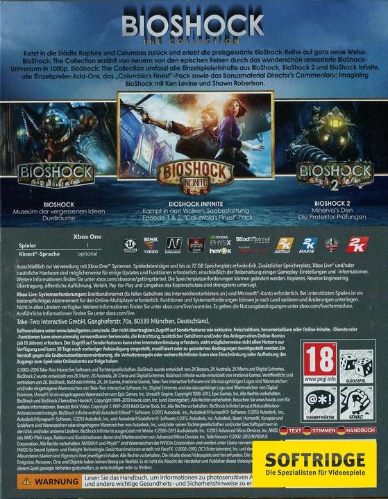 Actual product image 2K Games BioShock Collection (Xbox Series X, Xbox One X, DE)