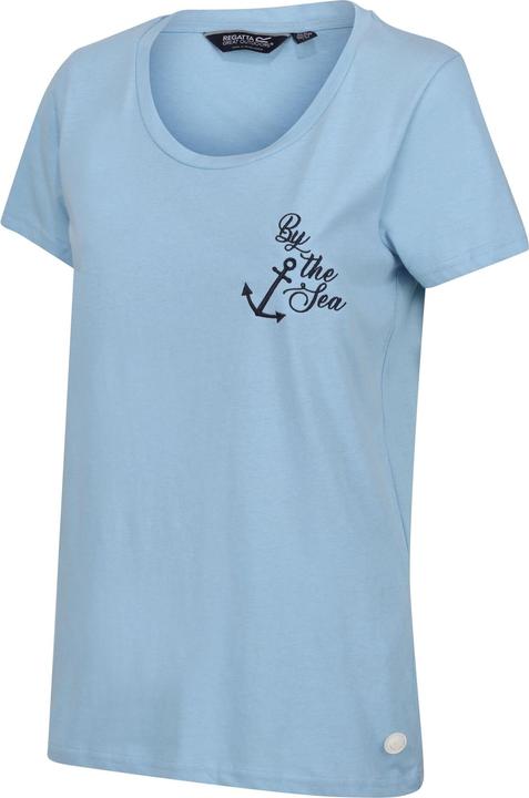 Actual product image Regatta Womens/Ladies Filandra VII By The Sea Anchor T-Shirt (36 D)