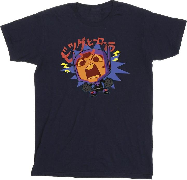 Produktbild Disney Big Hero 6 Baymax Hiro Angry Manga TShirt (S)