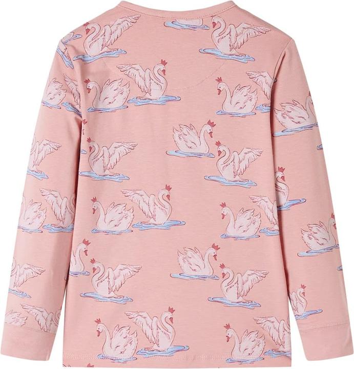Produktbild VidaXL Kinderpyjama mit Langen Ärmeln Hellrosa 104,Material: 95 (104)