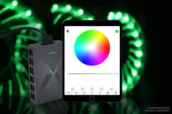 Immagine prodotto Alphacool Controllore Aurora a matrice di ghiaccio
