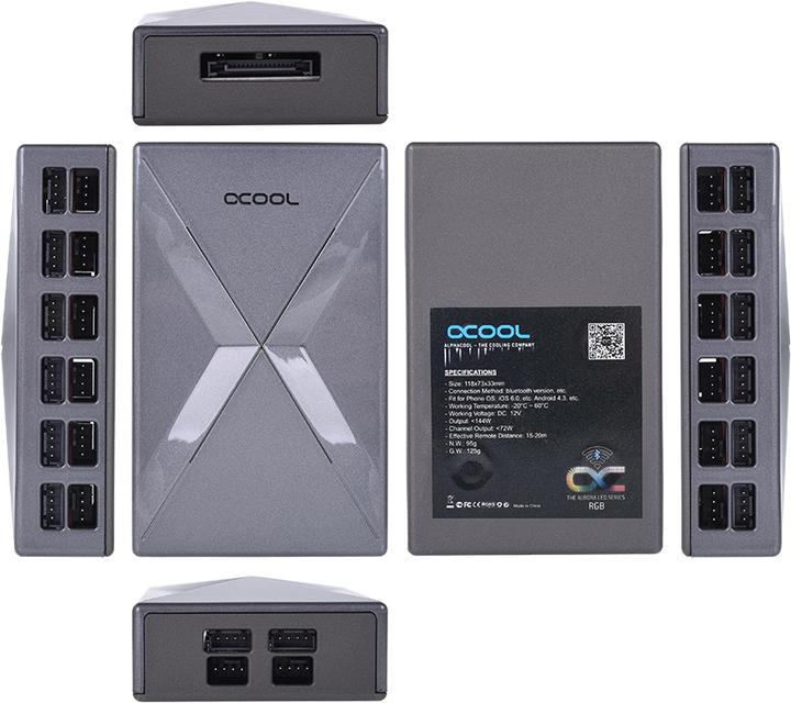 Immagine prodotto Alphacool Controllore Aurora a matrice di ghiaccio
