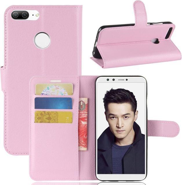 Actual product image MU Classic Litchi Leather Bookcover Series (Honor 9 Lite)