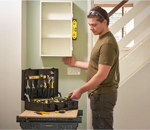 Actual product image DeWalt Universal tool set in aluminium case, 119 pcs. (119 pieces)