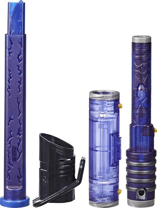 Actual product image Hasbro Star Wars Lightsaber Forge Kyber electronic lightsaber Darksaber