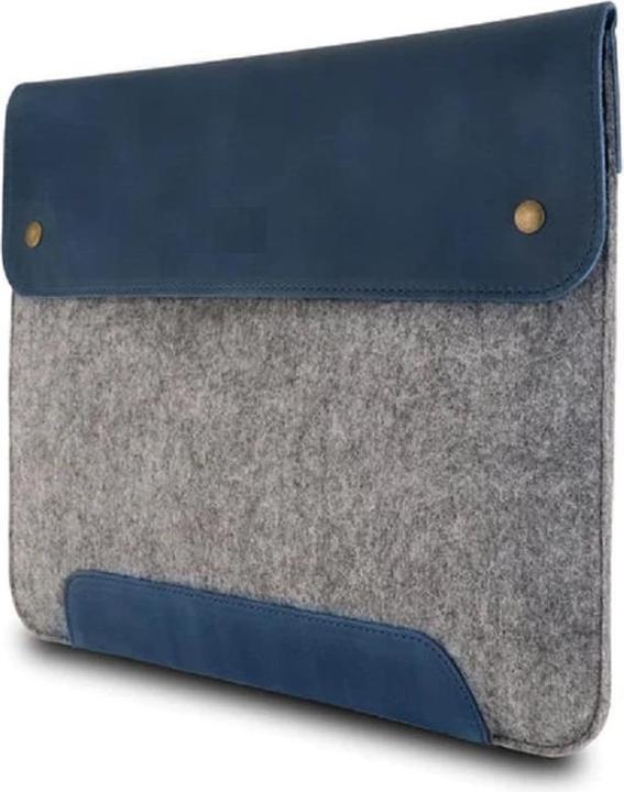 Produktbild Only-Bags.Store Leder- und Fleece-Tasche für Laptop, Laptop-Tasche - 15