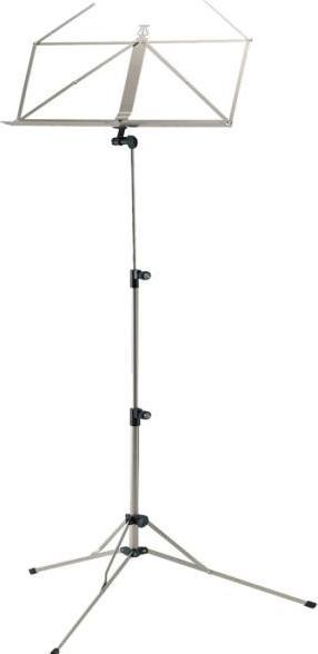 Actual product image K&M 100-5 Music stand nickel with bag
