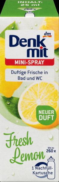 dm Denkmit Lufterfrischer Mini-Spray Fresh Lemon Nachfüllpack