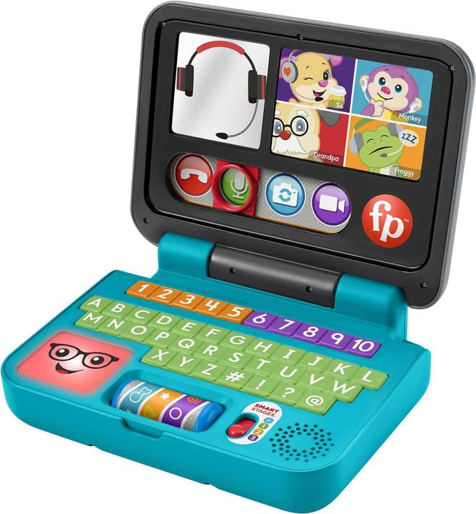 Produktbild Fisher-Price Homeoffice Laptop (Englisch, Deutsch)