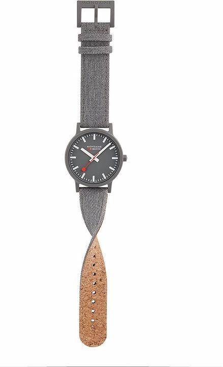 Produktbild Mondaine Essence Shades of Grey (Analoguhr, Swiss Made, 41 mm)
