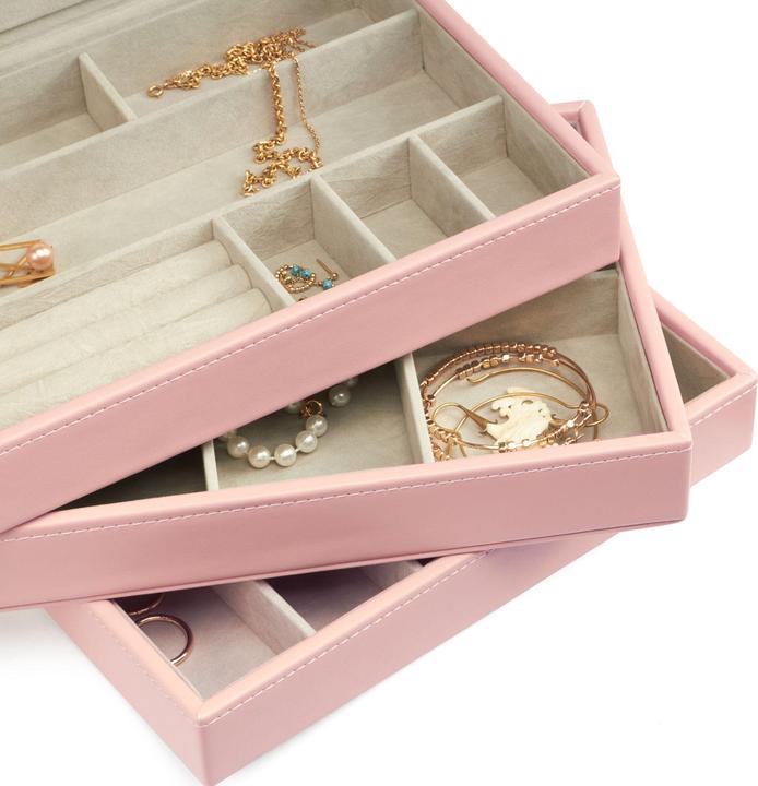 Actual product image Cimi Gillian Jones - Multilayer Jewellery Box - Cream - Pink