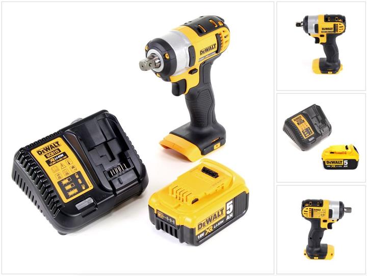 Produktbild DeWalt DCF 880 Akku Schlagschrauber 18V 203Nm + 1x Akku 5,0Ah + Ladegerät (Akkubetrieb)