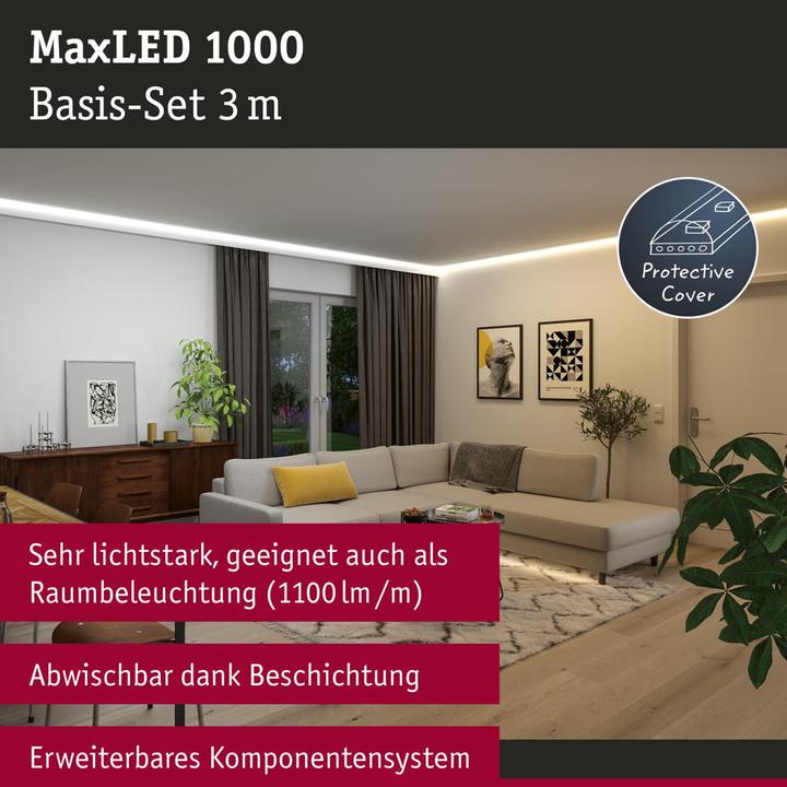 Produktbild Paulmann MaxLED 1000 Stripe Set (Weiss, 300 cm, Indoor)