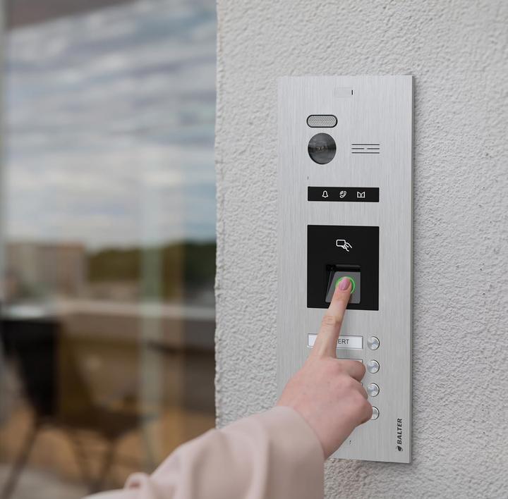 Produktbild Balter Video-Türsprechanlage mit Fingerprint