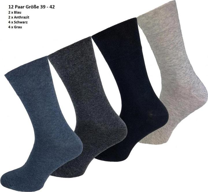 Produktbild Garcia Pescara 12 Paar Basic Grösse 39-42 (39 - 42)