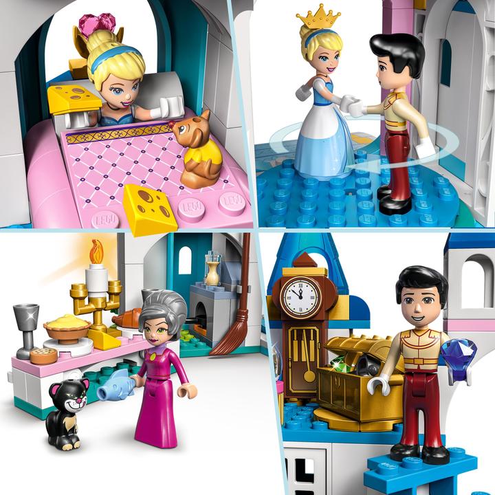 Produktbild LEGO Cinderellas Schloss (43206, LEGO Disney)