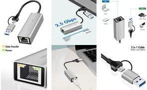 Actual product image LogiLink USB-A/-C to 2.5G Ethernet (USB)