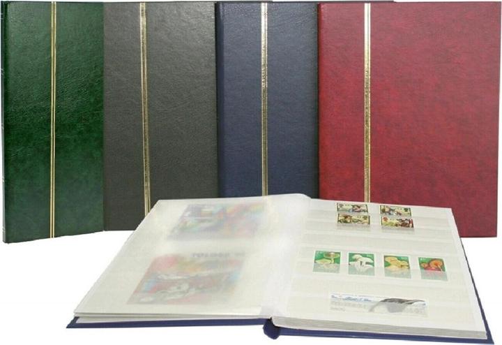 Actual product image Safe blue stockbook A5 with 16 white pages