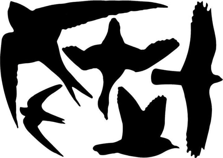 Produktbild Esschert Design Vogelsilhouetten (32 x 32 cm)