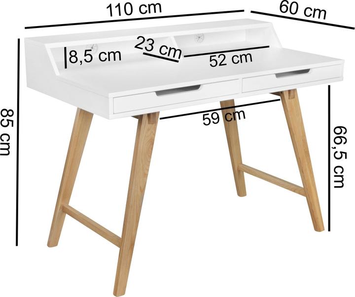 Produktbild Wohnling Skandi (60 x 110 x 85 cm)