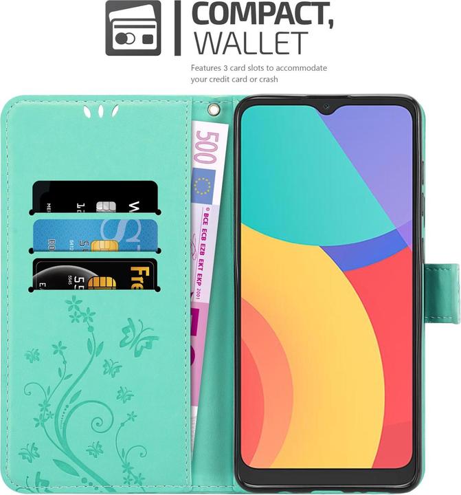 Immagine prodotto Cadorabo Copertina del libro a fiori (Alcatel 1S (2021))